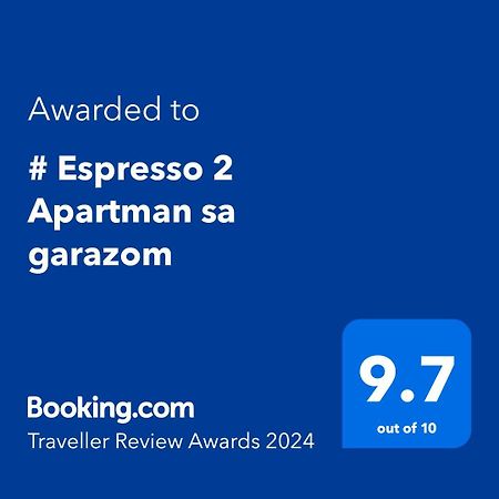 # Espresso 2 Apartman Sa Garazom Sremska Mitrovica Luaran gambar